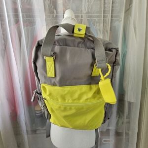 💛Wild Fable Grey/Yellow Color block backpack🤍